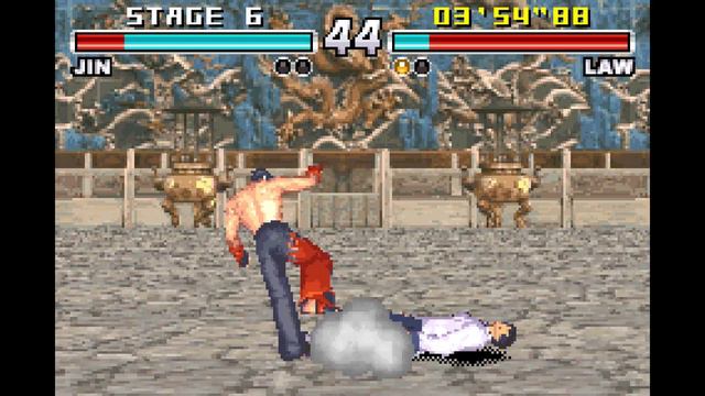Tekken Advance (GBA) Jin Playthrough