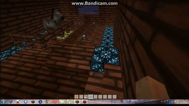 САМЫЙ ПЕРВЫЙ Механический амбар в MineCraft