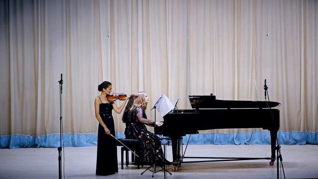 А.Монасыпов - Соната для скрипки и фортепиано До мажор 1 часть