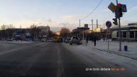 Россия Магнитогорск 5 декабря 2014 год. ДОК-Луговая-1-проходная-Кирова70