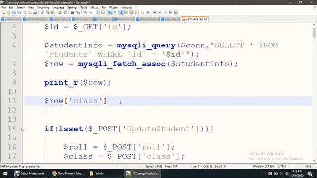 SMS Part-37 | PHP Bangla | mysqli | Database | Project | Elias Hossain