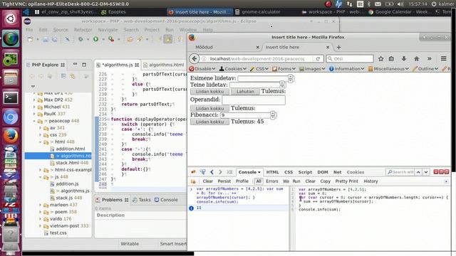 JS: tsüklid