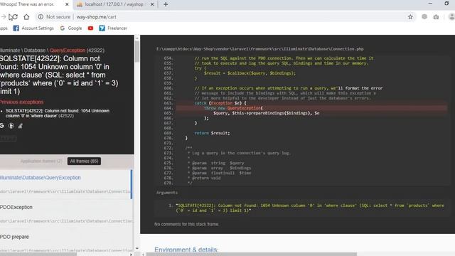 E-commerce Website in Laravel || Shopping Cart || Images || Delete Cart Product || Part 38
