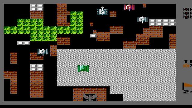 City 260808 (Battle City Hack) (NES, 1985) Уровень 24