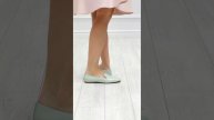 Венецианские лоферы цвета мяты из кожи без подкладки на венском каблуке IK74-152123