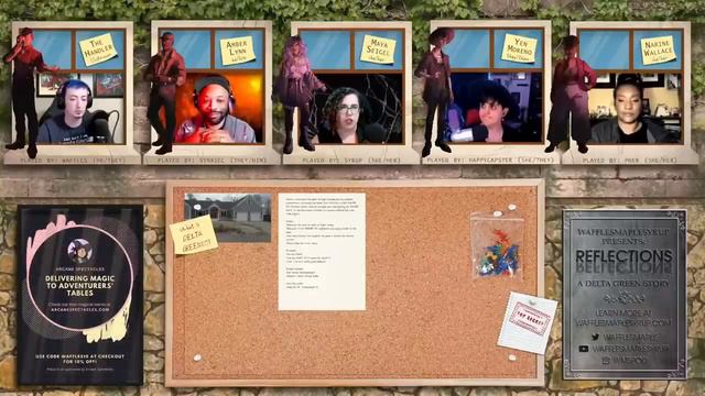 Delta Green Actual Play - Reflections Episode 1 - Music From a Darkened Room