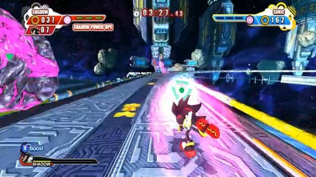 shadow vs sonic and silver rival battles sonic generation