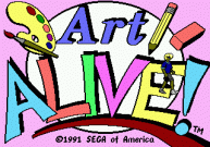 Art Alive! | intro sega mega drive (genesis).