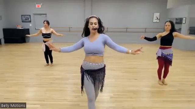 30-min Class_ Learn 4 Belly Dance Moves & Combine Them! 🥳🔥#bellydance (360p)