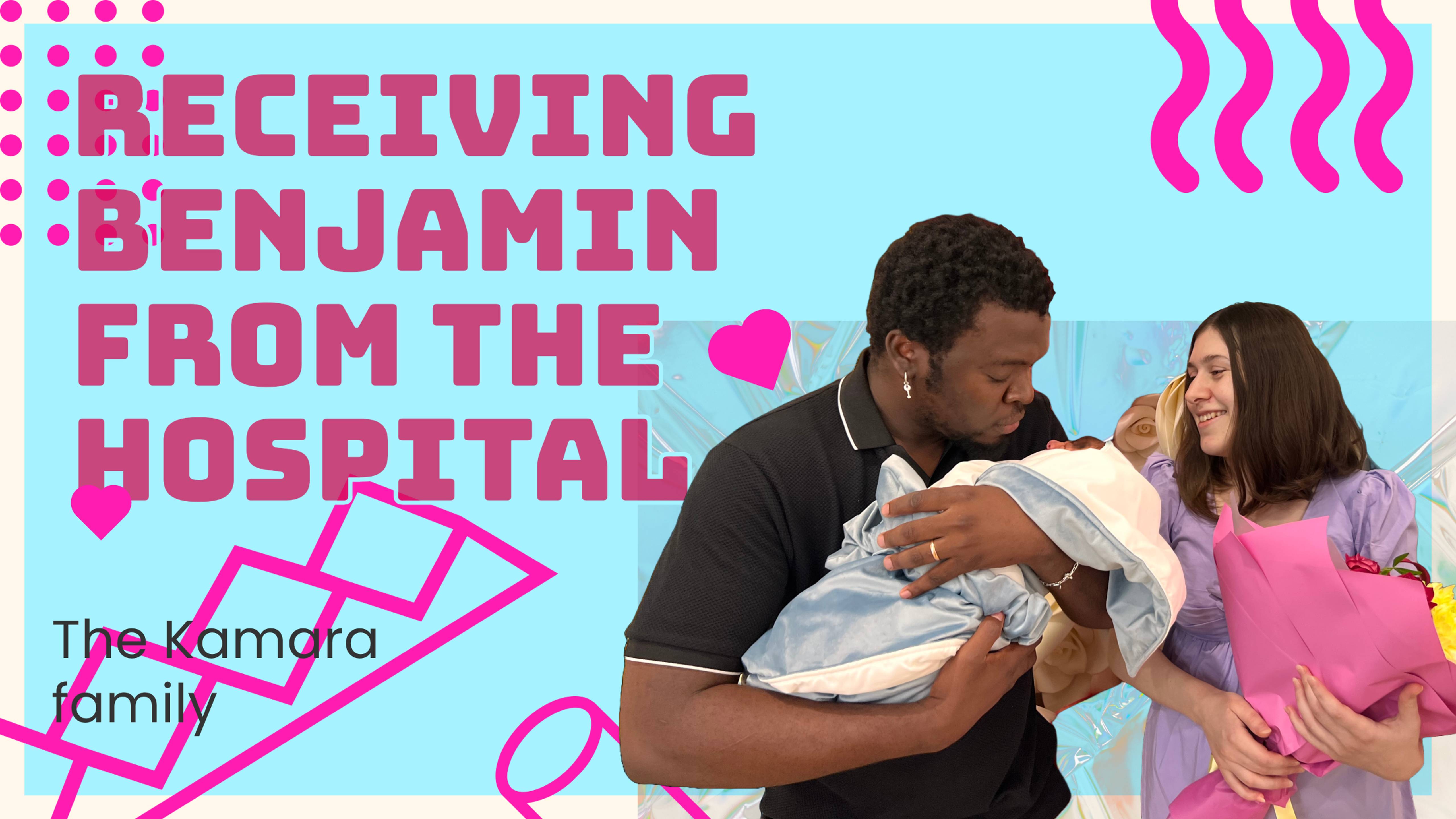 RECEIVING BENJAMIN'S FROM THE HOSPITAL//ЗАБИРАЮ БЕНДЖАМИНА ИЗ БОЛЬНИЦЫ