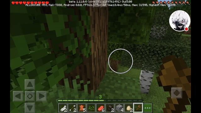 Стрим игры "Minecraft".