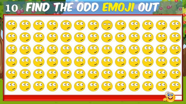 Find the ODD One Out | Find the ODD Number and Letter | Emoji Quiz | Easy, Medium, Hard #65