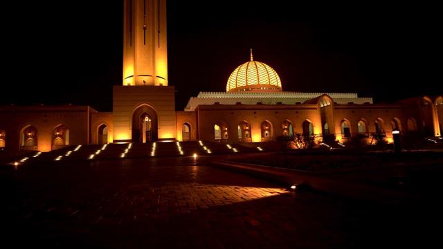 SULTAN QABOOS GRAND MOSQUE | MUSCAT | NIGHT VIEW | SONY ALPHA 7III | SONY 20mm 1.8