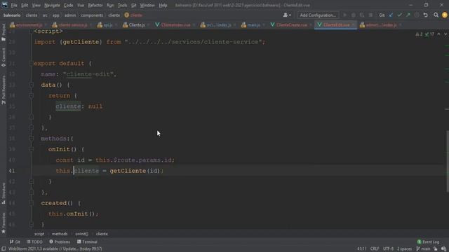 17.4 - NodeJs + Vue3 - Parte 8 (CRUD - Editar)