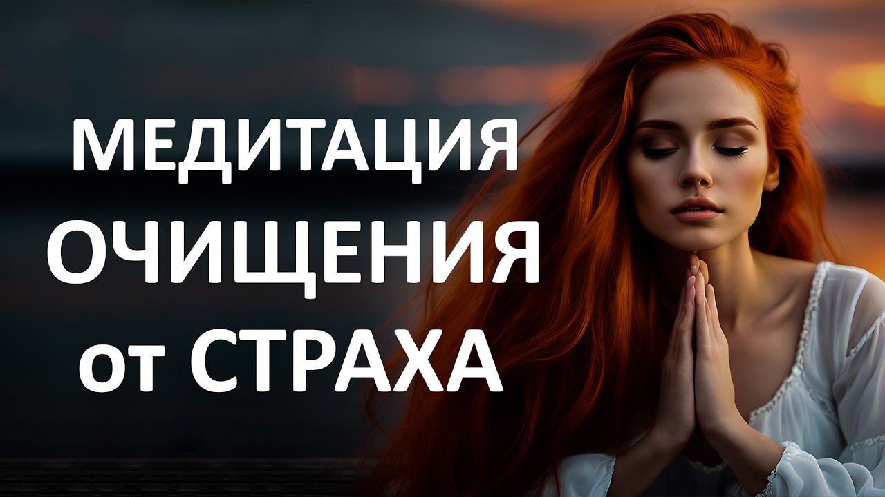 СИЛЬНАЯ Медитация от страха и тревог ۞ ОЧИЩЕНИЕ от негатива, фобий и панических атак