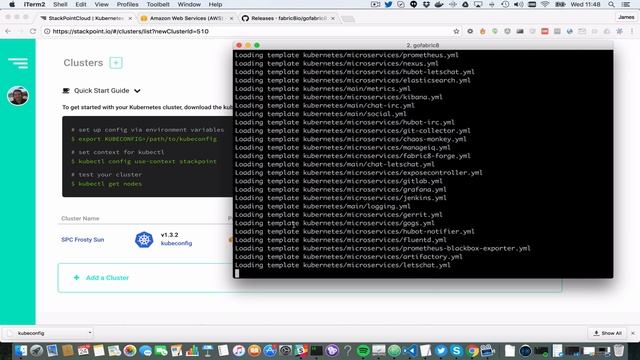 fabric8 getting started on AWS