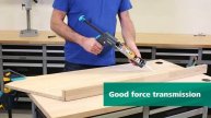 Best Professional Caulking Gun! 250kg Pressure! wolfcraft MG 600 Caulking Gun