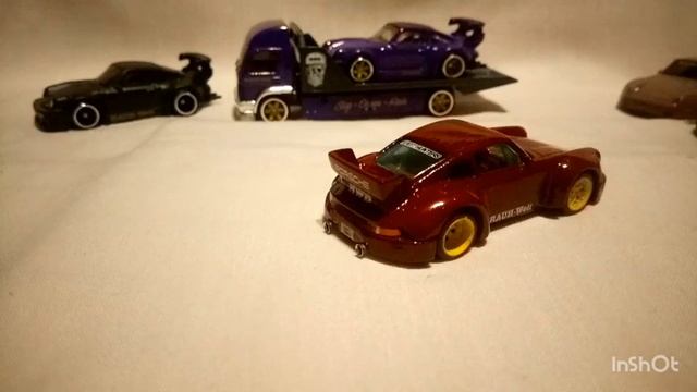 Hot wheels rwb porsche and custom's