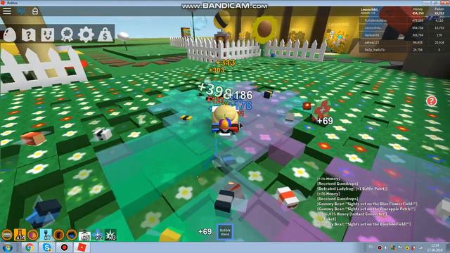 Играем в Roblox Bee Swarm Simulator