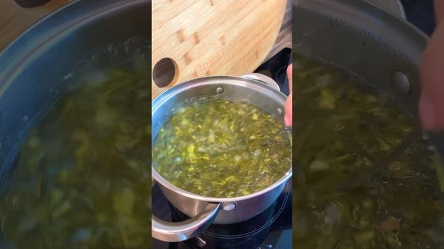 щавелевый суп