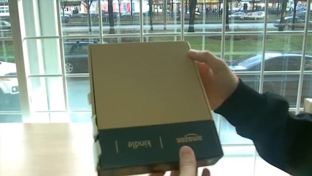 Amazon Kindle получение посылки на почте