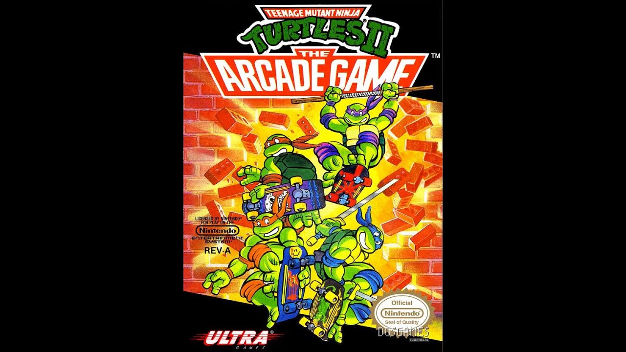 Полное прохождение Teenage Mutant Ninja Turtles II - The Arcade Game