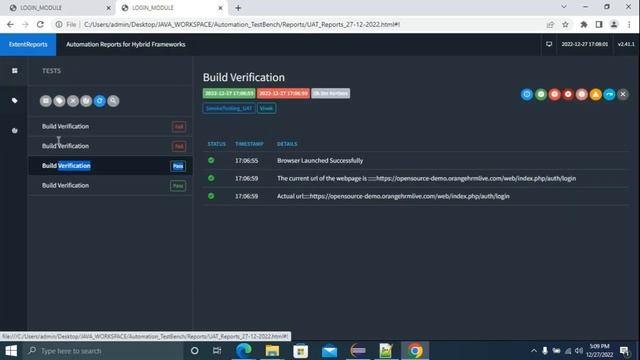 Day64 Extent Report | E2E Automation Reports with screenshots | Selenium | SDET