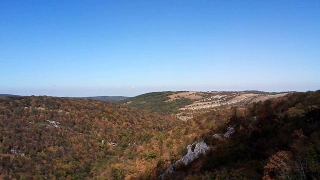 КРЫМ.  плато Орта - сырт.  сент 2019г