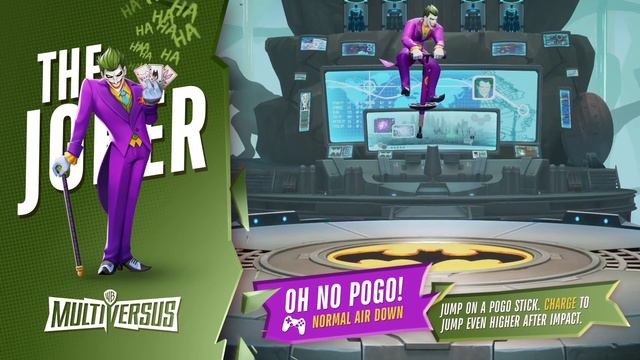 Игровой трейлер MultiVersus - Official The Joker Fighter Move Sets Trailer