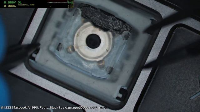 How To Fix Liquid Damaged Macbook Butterfly Keys.