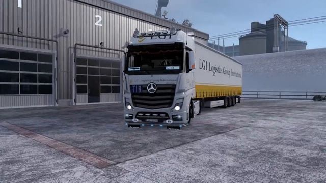 [ETS2 v1.36] Skin MB Actros MPIV + Krone Megaliner (LGI)