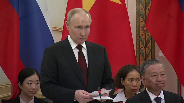 Владимир Путин. Торжественный приём в честь Президента России 20 июня 2024 года