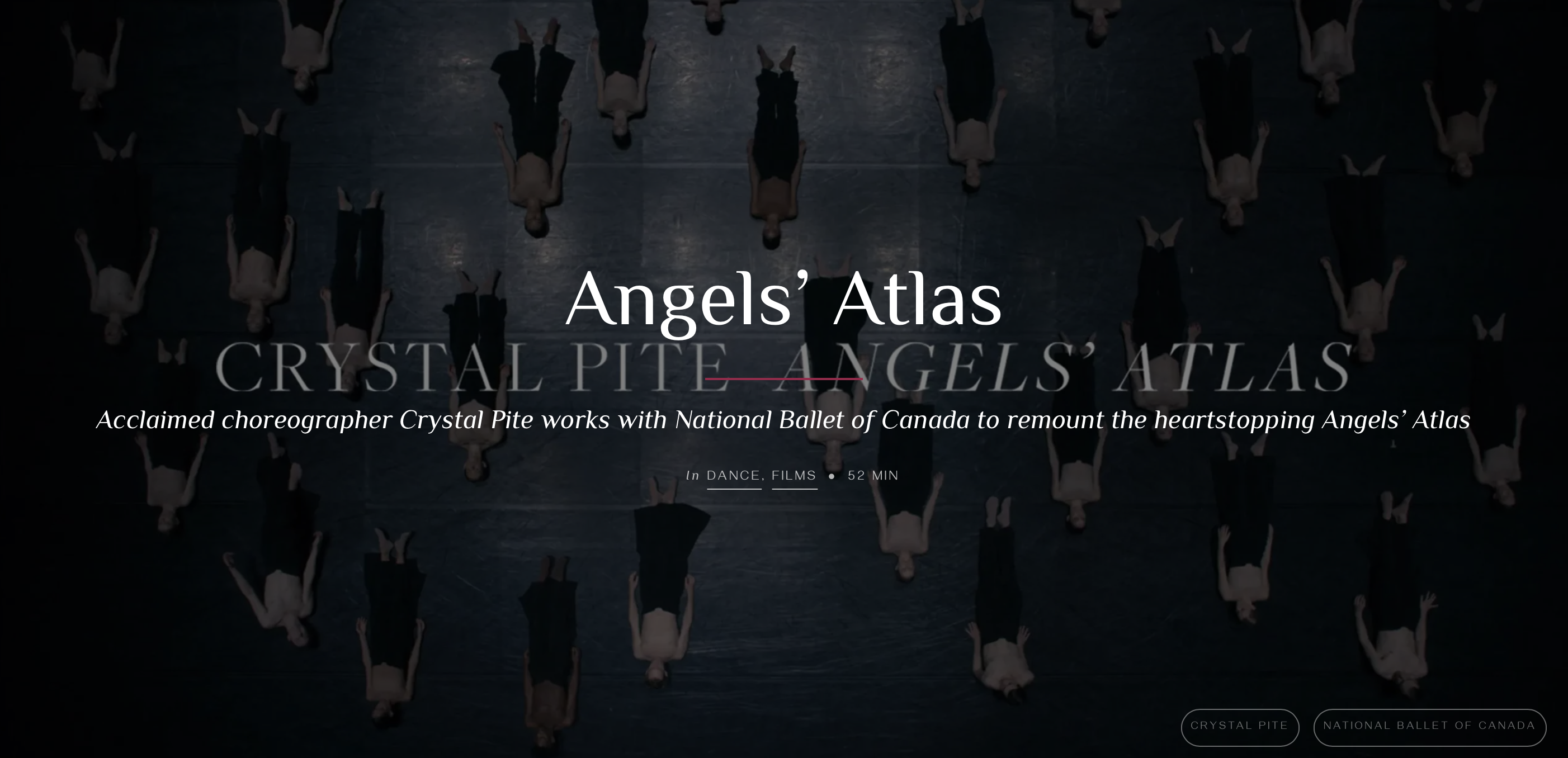 Angels' Atlas - Crystal Pite