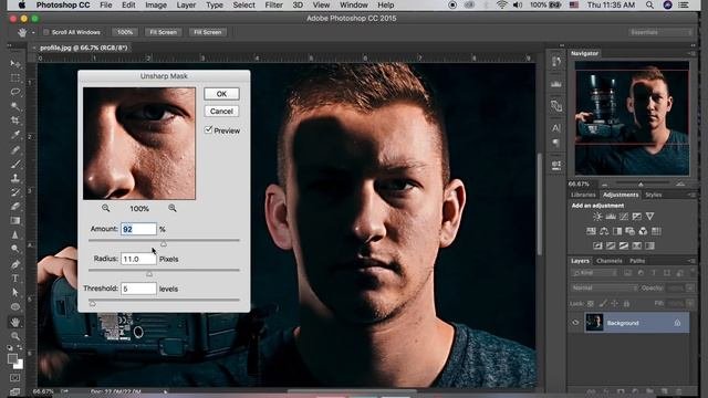 Photoshop Tutorial: Make Details POP With The Unsharp Mask (Nifty50)