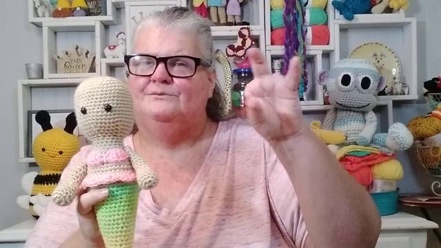 Crochet Mermaid Amigurumi * Crochet Wreath Video 2 * Under The Sea
