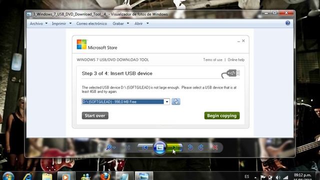 Instalar windows 7 Home Premium 32 bits en netbook