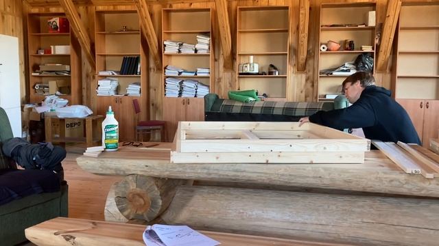Наглядная сборка каркаса-конструктора A-frame