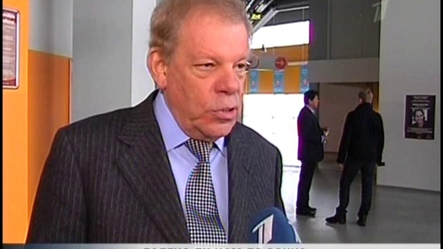 Тэд Нолан и хоккеисты Латвии 6 2 2013