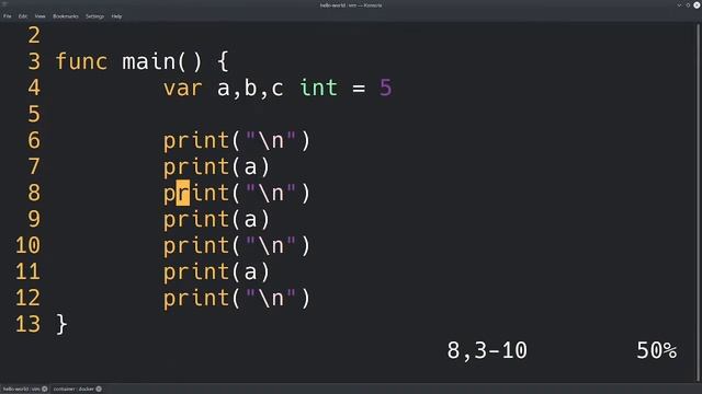 Змінні в Golang. Програмування з нуля.