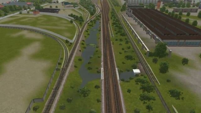 Trainz ? Захарово — Фрязево, пролёт камеры.