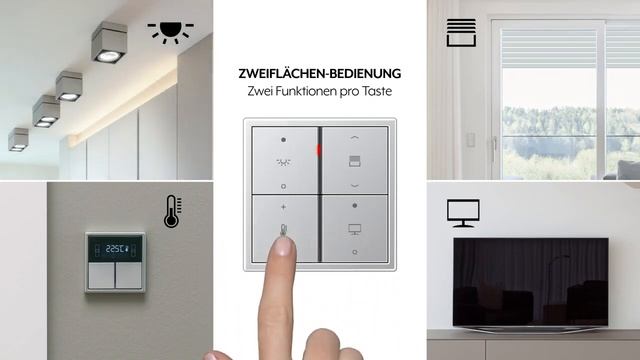 KNX Tastsensoren F40 von JUNG