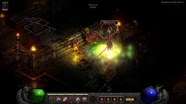 Diablo 2 Resurrected: Mephisto Boss