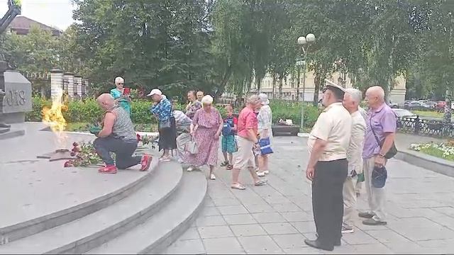 Ветераны боевых действий Новокузнецка почтили память боевых братьев_ Защитников Отечества