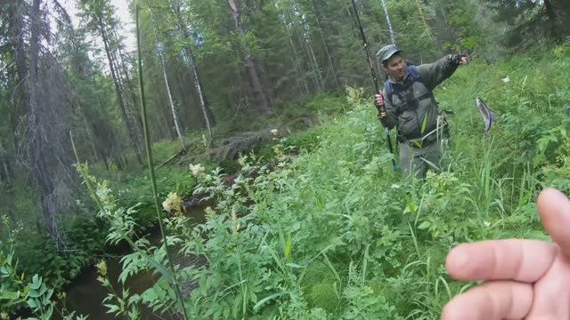 По новым рекам за хариусом.Полевое копчение хариуса.