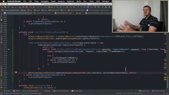 Android camera2 API video app - Part 17 capturing still image in preview mode