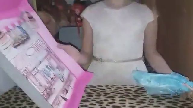 Распоковка      куклы Барби подарок на день рождения