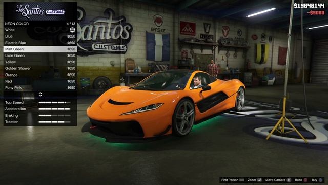 Creating thegreen monster McLaren  because i got Bored