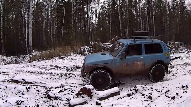 субару и нива