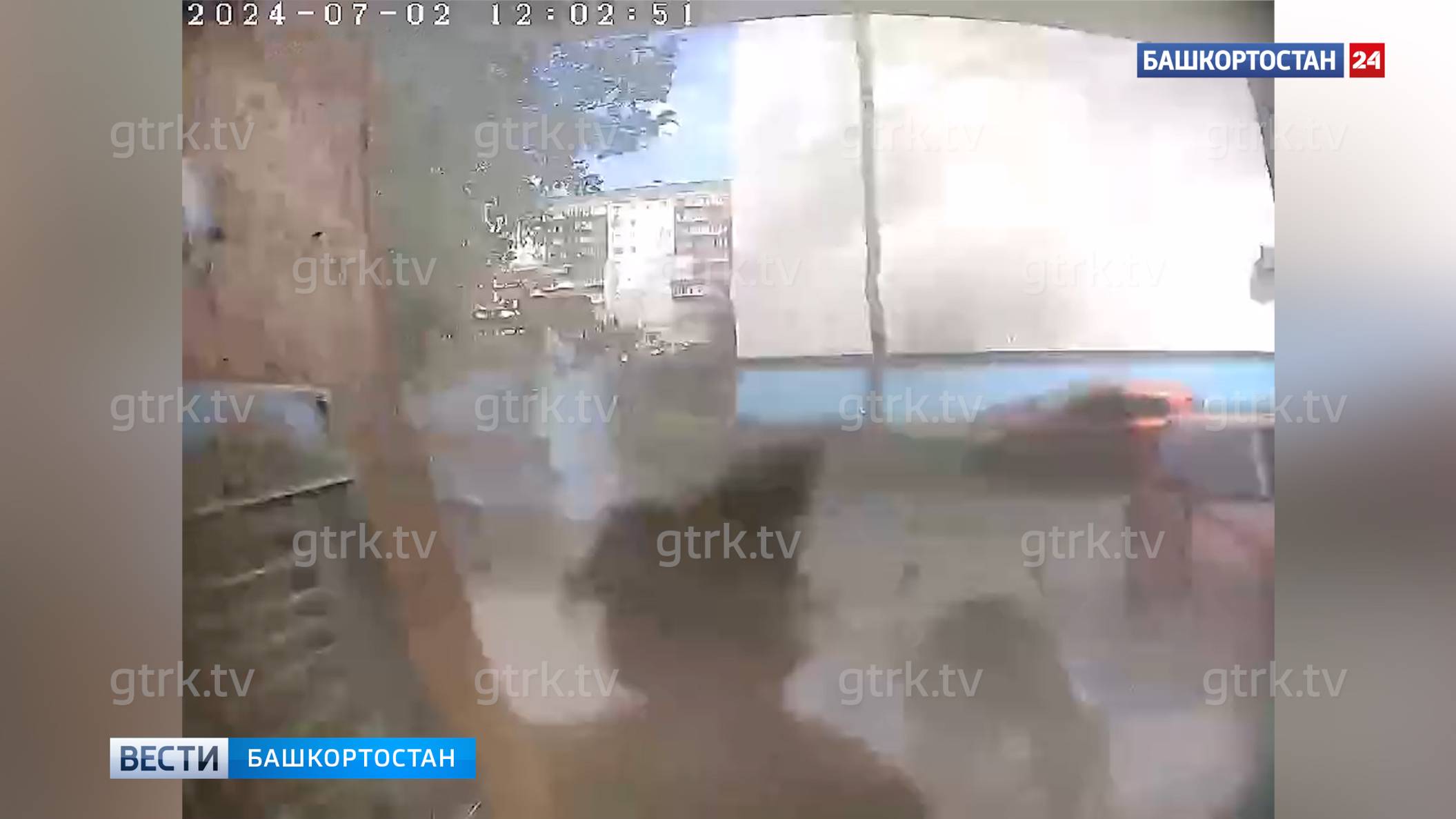 Появилось видео момента взрыва газа в многоэтажке в Башкирии