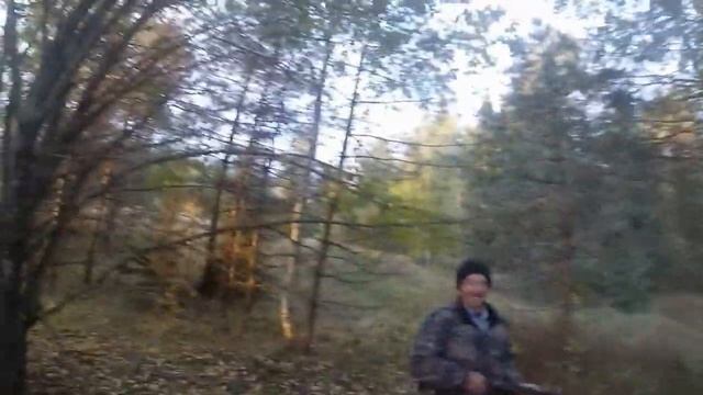 Зайка, чуть не стоптал!